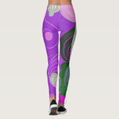 Leggings Les Dix Plus Grandes, Groupe IV, No 4 (Violet) (Dos)