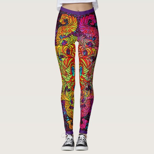 Leggings Les dragons savent comment faire de l'or dans des  (Devant)