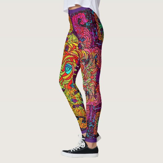 Leggings Les dragons savent comment faire de l'or dans des  (Gauche)