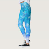 LEGGINGS LES DRAPEAUX DE NEIGE TOMBENT DU CIEL AU SOL (Gauche)