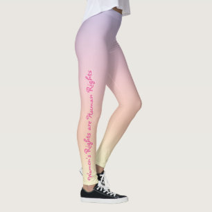 Leggings Les droits des femmes sont des droits humains Rain