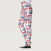 Leggings Les femmes pour Trump et l'Amérique pour toujours (Gauche)