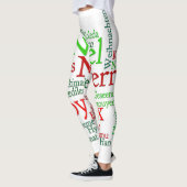 Leggings Les Fêtes De Noël Dans Le Monde Entier (Gauche)