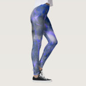 Leggings Les Fissures Bleues De La Nature (Droite)