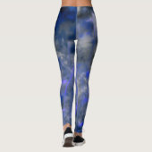 Leggings Les Fissures Bleues De La Nature (Dos)