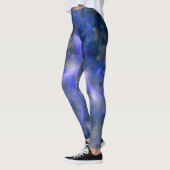 Leggings Les Fissures Bleues De La Nature (Gauche)