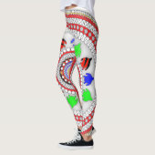 Leggings Les fleurs (Gauche)