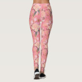 Leggings Les fleurs australiennes d'Eucalyptus (Dos)