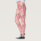 Leggings Les fleurs australiennes d'Eucalyptus (Gauche)