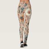Leggings Les fleurs de paix (Dos)