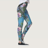 Leggings Les fleurs du printemps de Jacaranda répètent les  (Droite)