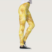 Leggings Les flocons de neige en or (Droite)