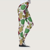 Leggings Les Fruits sautés | Fruit surface pattern 25 (Droite)