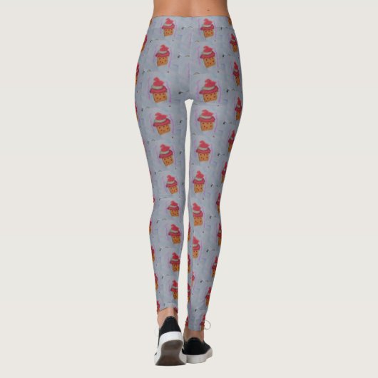 Leggings Les gâteaux mignons (Dos)
