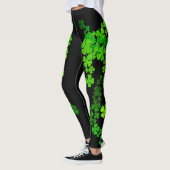 Leggings Les guêtres de Jour de la Saint Patrick embrassent (Gauche)