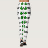 Leggings Les guêtres de Jour de la Saint Patrick secouent (Dos)