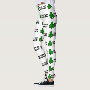 Leggings Les guêtres de Jour de la Saint Patrick secouent