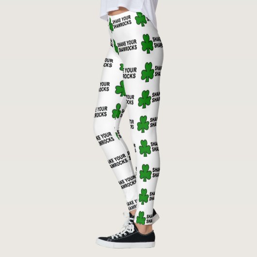 Leggings Les guêtres de Jour de la Saint Patrick secouent (Gauche)