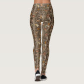 Leggings Les guêtres de la femme foncée de Camo (Dos)