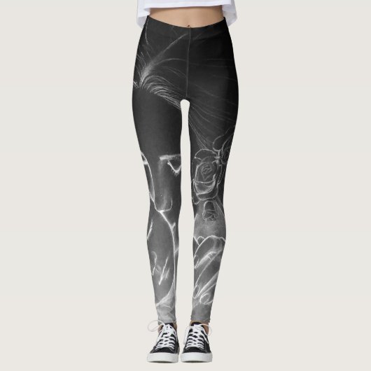 Leggings Les guêtres des femmes (Devant)