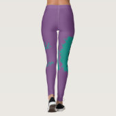 Leggings Les guêtres des femmes de guerrier de Spoonie (Dos)