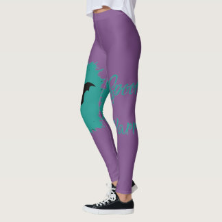 Leggings Les guêtres des femmes de guerrier de Spoonie