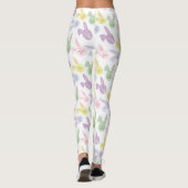 Leggings Les guêtres des femmes de motif de vacances de (Dos)