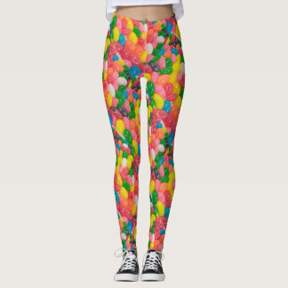 Leggings Les guêtres des femmes de Pâques de sucrerie de