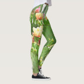 Leggings Les guêtres des femmes - fleurs de figue de (Droite)