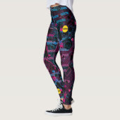 Leggings Les guêtres des femmes modelées par arcade (Gauche)