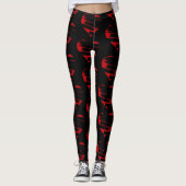 Leggings Les Jambes de Saint-Valentin (Devant)
