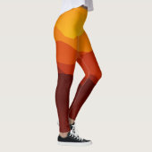 Leggings Les jambes des femmes du coucher du soleil (Droite)