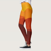 Leggings Les jambes des femmes du coucher du soleil (Gauche)