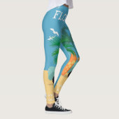 Leggings Les jambes des femmes surfeuses (Droite)