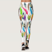 Leggings Les jambières de Capri aux cheveux hauts pour les (Dos)