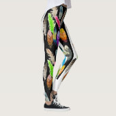 Leggings Les jambières de Capri aux cheveux hauts pour les (Droite)