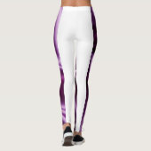LEGGINGS LES JEUNES FEMMES PLAIGNENT PURPLE (Dos)