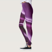 LEGGINGS LES JEUNES FEMMES PLAIGNENT PURPLE (Gauche)