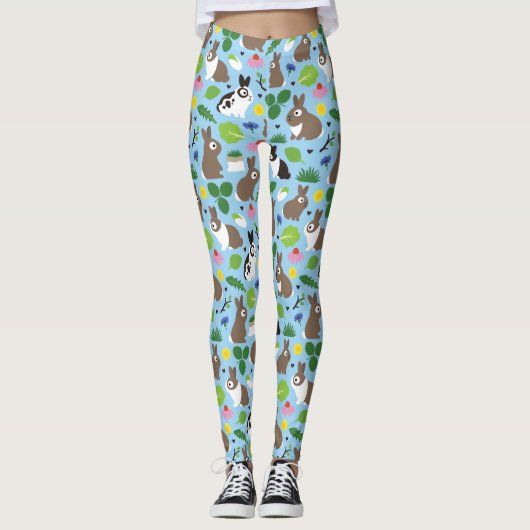 Leggings Les lapins Et Leurs Traitements (Devant)