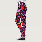 Leggings Les légendes de la Saint-Valentin; Venir et partir (Gauche)