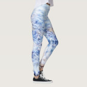 Leggings Les Leggins refroidissent l'eau bleue (Droite)