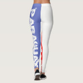 LEGGINGS LES LÉGUMES DU DRAPEAU DU PARAGUAY ONT UN ACD (Dos)