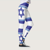 LEGGINGS LES LÉGUMES DU DRAPEAU ISRAÉLIEN ONT ACD (Droite)