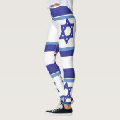 LEGGINGS LES LÉGUMES DU DRAPEAU ISRAÉLIEN ONT ACD (Gauche)