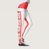 LEGGINGS LES LÉGUMES DU DRAPEAU PÉROU ONT UN ACD (Droite)