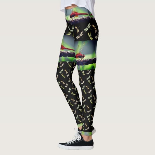 Leggings Les libellules de capture - Arimables (Gauche)