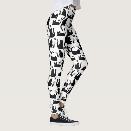 Leggings Les mauvais chats frappent des trucs sur (Droite)
