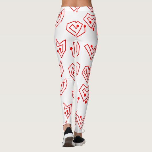 Leggings Les Mazes de Valentine (Dos)
