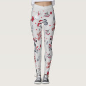 Leggings Les Meilleurs Pingouins de Noël (Devant)