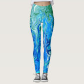 Leggings Les mers qui coulent..... (Devant)